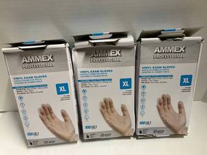 lot 62 image: XL Vinyl Gloves
