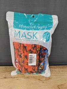 lot 168 image: 50 Spiderman Kids Protective Face Masks - Brand New