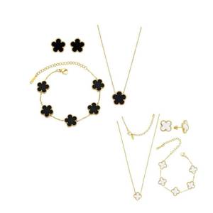 lot 179 image: 2 Stainless Steel Necklace, Earrings, and Bracelet Sets - Brand New