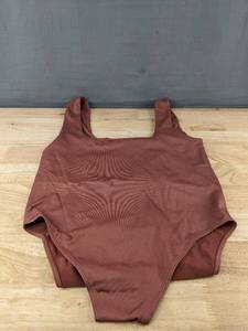 lot 201 image: A New Day Womens Bodysuit, Medium, Rust - Brand New