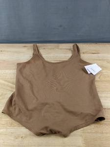lot 203 image: Auden Womens Brown Bodysuit Size Medium - Brand New