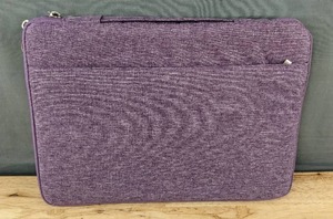 lot 223 image: Purple Laptop Sleeve with MacBook Pro 13 Floral Hard Case - Brand New