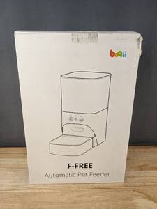 lot 42E image: Boqii F-FREE Automatic Pet Feeder, WiFi - New