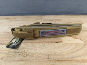 lot 247 image: Flybrave Large Dog Collar, Khaki - Brand New