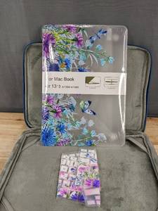 lot 273 image: Blue Laptop Tote Bag and MacBook Air 13 Accessory Set - Brand New