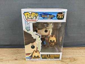 lot 114E image: Funko Pop Animation 797 Lute & Navirou Monster Hunter Stories - Brand New
