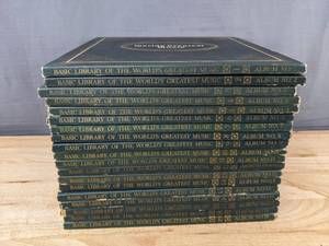 lot 66E image: Basic Library of the Worlds Greatest Music Album Set 1-19 C