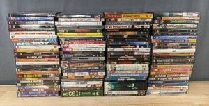 lot 79E image: 100 Movie DVD Collection Comedy, Action, Classics & More C
