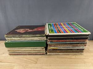 lot 86E image: 80 Assorted Vinyl LP Record Album Collection - Soundtracks and Classics C