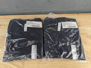 lot 370 image: 4 BellaCanvas Black Crew Neck T-Shirts, Large - Brand New