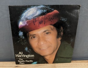 lot 82E image: Al Harrington Autographed The South Pacific Man Album C