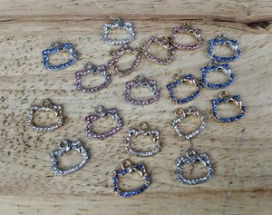 lot 37G image: Hello Kitty Charms Lot - 18 Pieces - Brand New