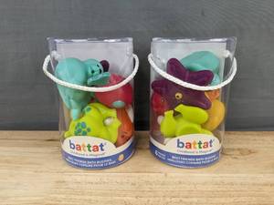 lot 399 image: Battat Best Friends Bath Buddies 2 Sets - Brand New