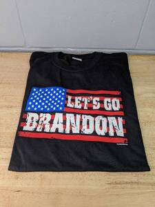 lot 416 image: Port & Company Lets Go Brandon T-Shirt Mens XL, Black - Brand New P