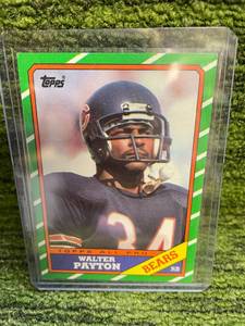lot 4 image: 1986 Topps Walter Payton All-Pro