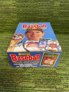 lot 16 image: 1988 Donruss Baseball Wax Box, 36 Packs