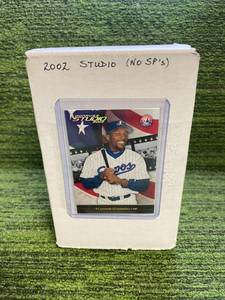 lot 77 image: 2002 Studio Baseball Set #1-200