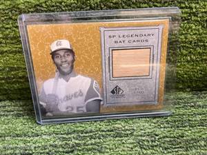 lot 201 image: 2001 Upper Deck SP Rico Carty Legendary Bat Relic
