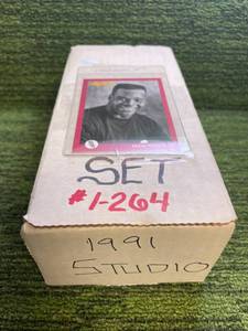 lot 241 image: 1991 Studio Complete Base Set