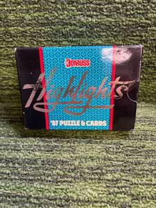 lot 247 image: 1987 Donruss Highlights MLB Puzzle Cards