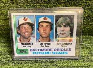 lot 219 image: 1982 Topps Cal Ripken Jr Rookie