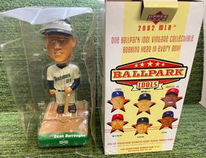 lot 131 image: 2002 Upper Deck BallPark Idols Sean Burroughs Bobblehead