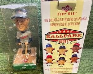 lot 130 image: 2002 Upper Deck BallPark Idols Jim Thome Bobblehead