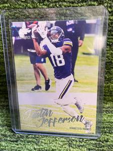 lot 141 image: 2020 Panini Chronicles Luminance Justin Jefferson Rookie