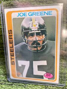 lot 149 image: 1978 Topps Joe Greene