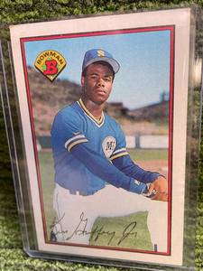 lot 146 image: 1989 Bowman Ken Griffey Jr. Rookie