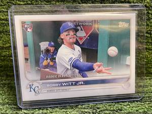 lot 143 image: 2022 Topps Update Bobby Witt Jr. Rookie Debut