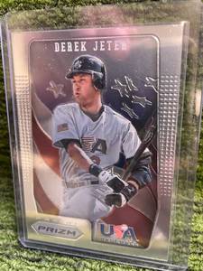 lot 148 image: 2012 Prizm Derek Jeter Team USA