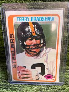 lot 150 image: 1978 Topps Terry Bradshaw