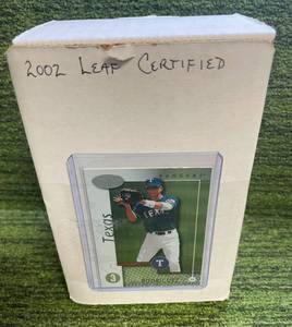 lot 100 image: 2002 Leaf Certified Baseball Set #1-150