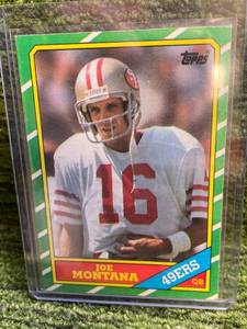 lot 151 image: 1986 Topps Steve Young