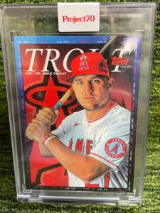 lot 64 image: 2021 Topps Project 70 Mike Trout by Tyson Beck