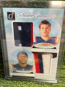 lot 45 image: 2024 Donruss Drake MayeJavon Baker Dual Rookie Sweaters Relic