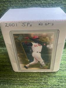 lot 173 image: 2001 Upper Deck SPx MLB Set (No Short Prints) Cards #1-90