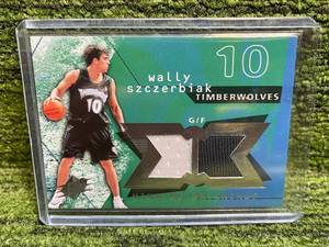 lot 262 image: 2004 Upper Deck SPX Winning Materials Dual Jersey Relic Wally Szczerbiak