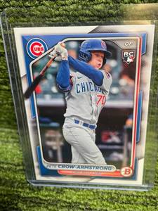 lot 258 image: 2024 Bowman Pete Crow-Armstrong Card Rookie