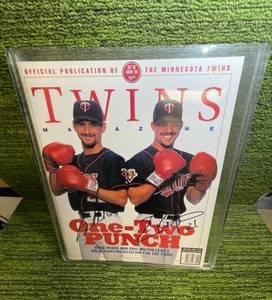 lot 309 image: Minnesota Twins Brad Radke & Eric Milton Magazine Autos
