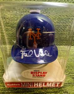 lot 310 image: Frank Viola Mini Helmet Autograph