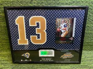 lot 307 image: 2002 Absolute Memorabilia Kurt Warner Autograph 250