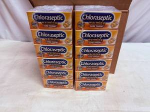 lot 74 image: 2x 6 Chloraseptic Lozenges