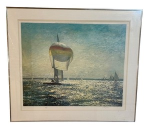 lot 46A image: LLSTR - Downwind Limited Edition Print by Richard Thompson