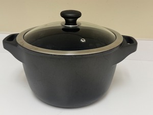 lot 53 image: PTRY - Sur La Table Nonstick Dutch Oven with Glass Lid