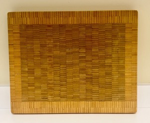 lot 85C image: PTRY - 15 x 12 End Grain Wood Cutting Board, 1.5 Thick