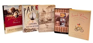 lot 112 image: D - Collection of 5 Paris-Themed Hardcover Books
