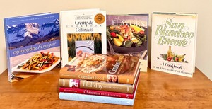 lot 116 image: D - Collection of 7 Regional and Entertaining Cookbooks Including San Francisco and Colorado