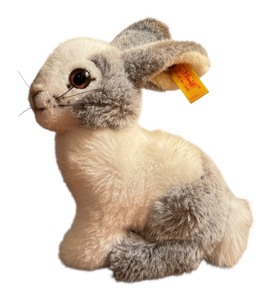lot 125 image: D - Steiff Plush Spotted Bunny Rabbit 299417 with Tag
